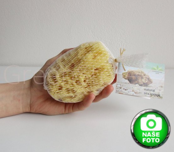 Přírodní mořská houba pacifická 8-10cm