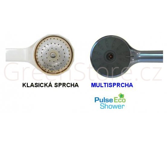 klasická sprcha vs úsporná sprcha