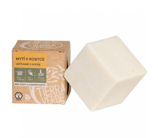 Multifunkční tuhé mýdlo Mytí v kostce 165g Tierra Verde