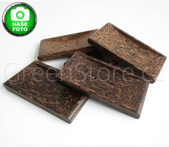 Designové mýdlenky z kokosového dřeva