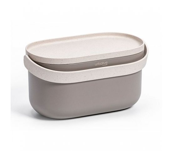 Nádoba na bioodpad - taupe 4l Plastia 2