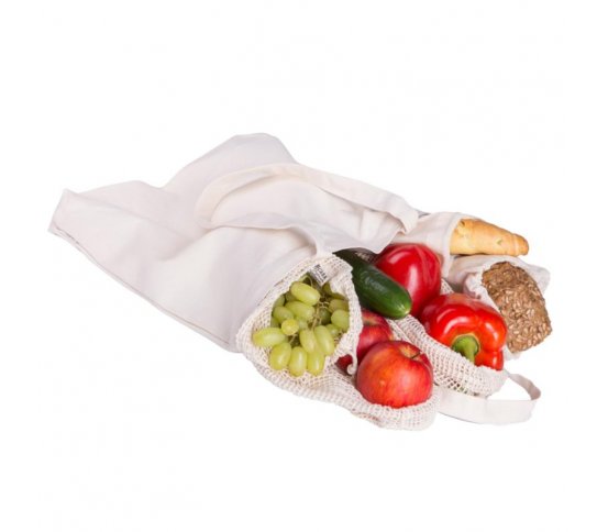 Nákupní sada 4 typy sáčků a taška (6ks) Tierra Organica