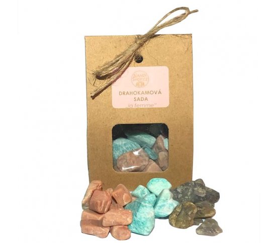 Nandi Dárková drahokamová sada - La Femme 100g