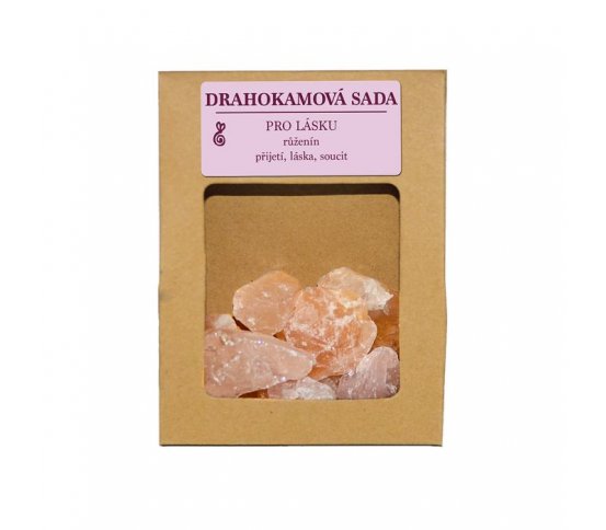 Nandi Drahokamová sada pro přípravu krystalové vody - Pro lásku 200g
