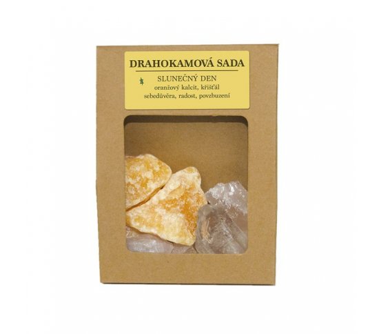 Nandi Drahokamová sada pro přípravu krystalové vody - Slunečný den 200g