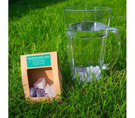 Nandi Drahokamová sada - Základní směs pro přípravu krystalové vody 200g