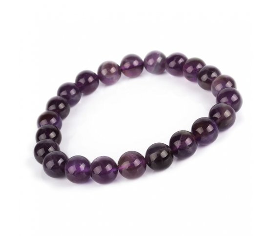 Náramek Ametyst 8mm