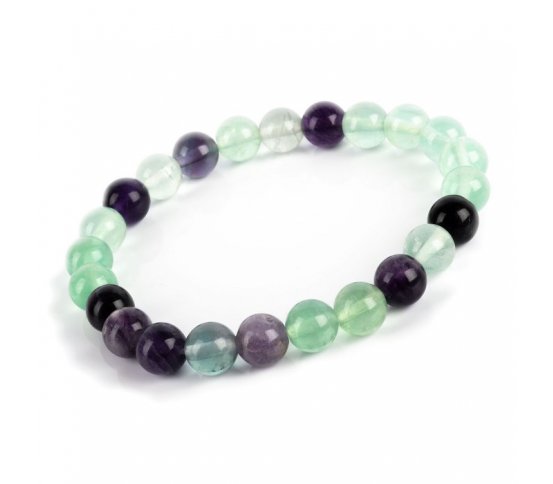 Náramek Fluorit 8mm