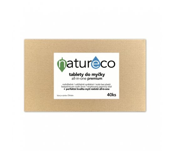 Přírodní eko tablety do myčky natur eco 40ks