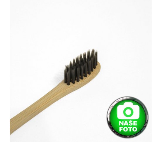 Bambusový zubní kartáček Mama Natura - bezobal