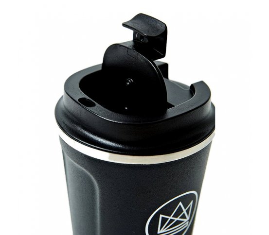 Neon Kactus Designový termohrnek 380ml - černý