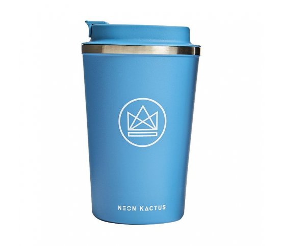 Neon Kactus Designový termohrnek 380ml - modrý