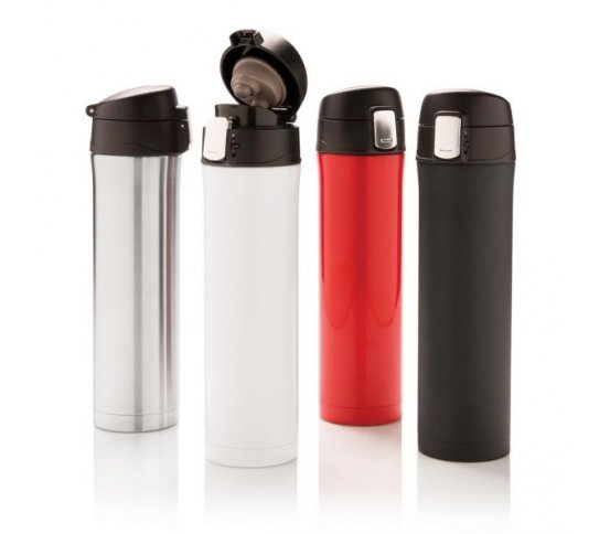 Loooqs Easy Termoska 450ml - červená