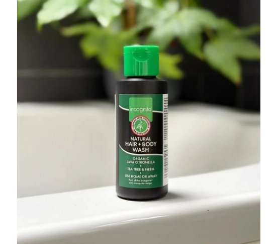 Ochranný vlasový a tělový šampon s citronelou 100ml Incognito 3