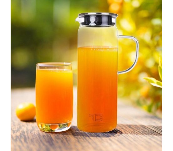 Skleněná karafa na ovocné nápoje 1,5l