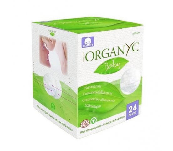 Organyc Vložky do podprsenky z bio bavlny 24ks