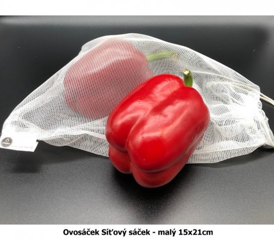 Ovosáček Síťový sáček - malý 15x21cm Pytlíčky