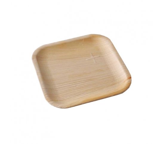Palmový talíř čtvercový 15x15x1cm Areca (10ks)