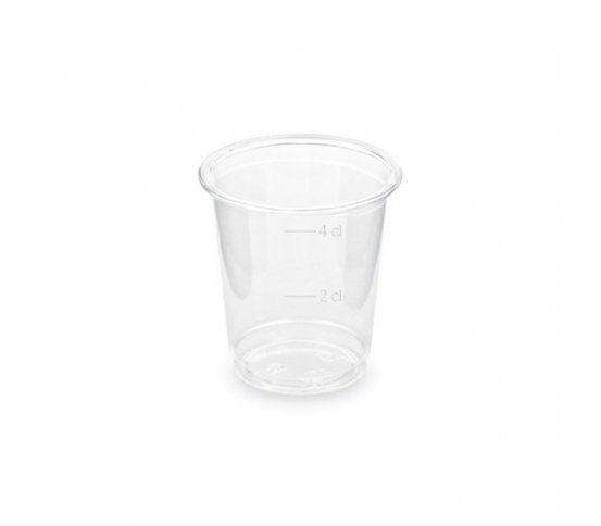 Panákový-degustační PLA kelímek 2cl/4cl (40ks)
