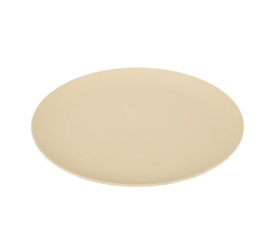 Pandoo Bambusový talíř 25cm - krémový