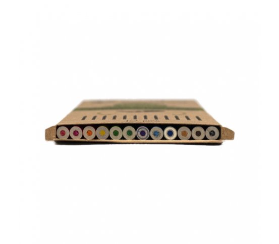 Pandoo barevné pastelky ze starých novin 12ks