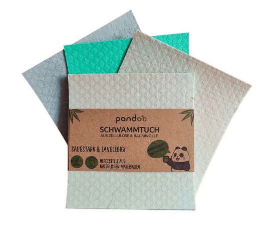 Pandoo Houbová utěrka na nádobí 3 ks