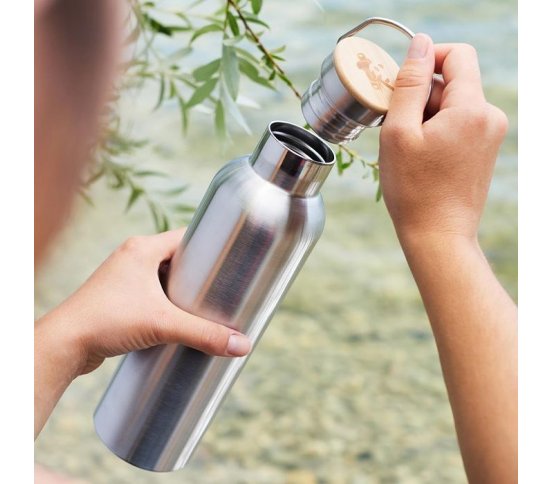 Designová nerezová termoska na kávu a čaj 750ml