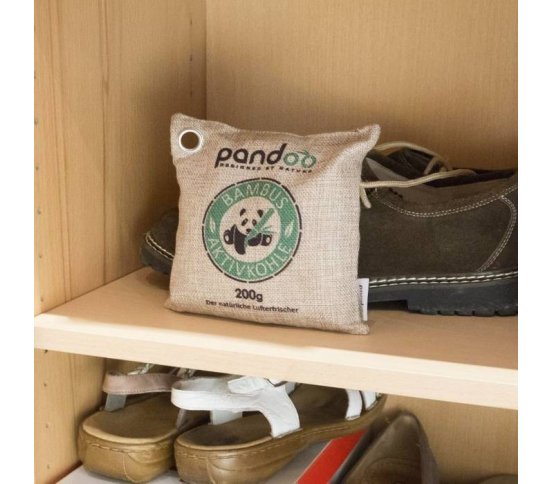 Pandoo Přírodní čistič vzduchu s aktivním uhlím 2x200g