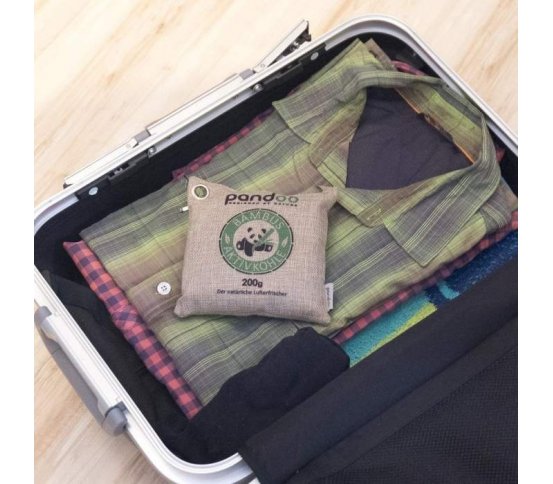 Pandoo Přírodní čistič vzduchu s aktivním uhlím 2x200g