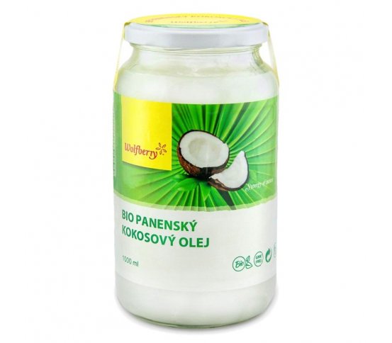Panenský kokosový olej BIO 1000ml Wolfberry