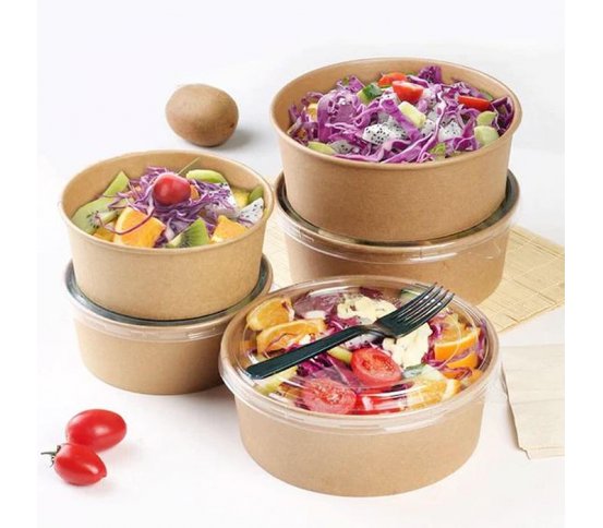 Papírová kraft miska BOWL 500ml 150mm (50ks) 4