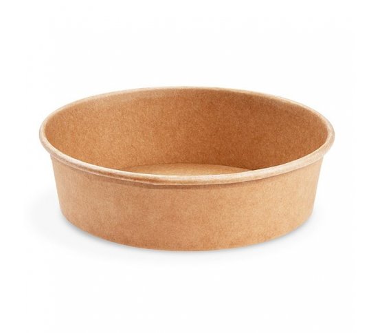 Papírová kraft miska BOWL 1000ml 185mm (50ks)