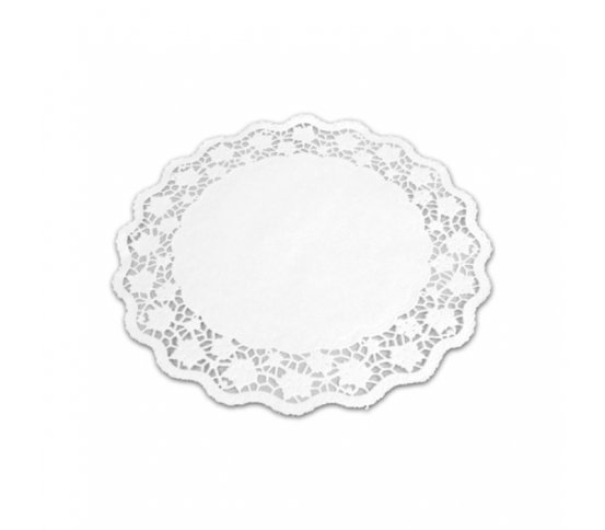 Papírová krajka pod dort 20cm (100ks)