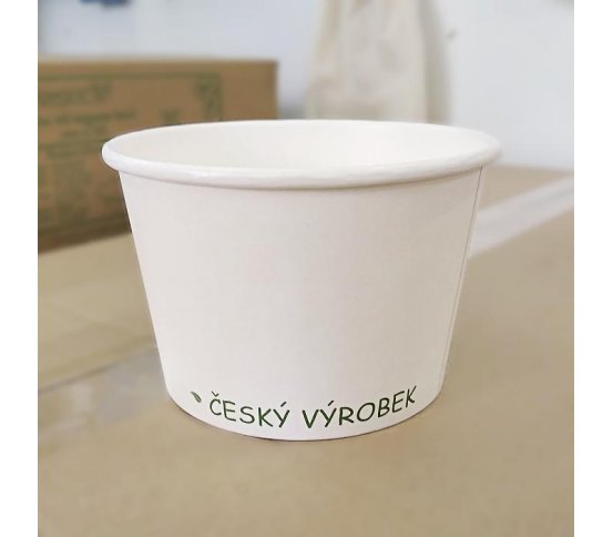 Papírová miska na polévku 450ml (50ks) Bio Obal 2