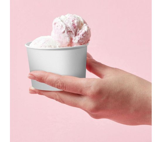 Papírová miska (PAP/PE) bílá 90mm 250ml wimex