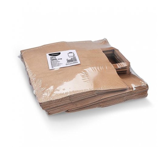 Papírová taška kraft recykl. - 32x16x27cm (50ks) wimex 2
