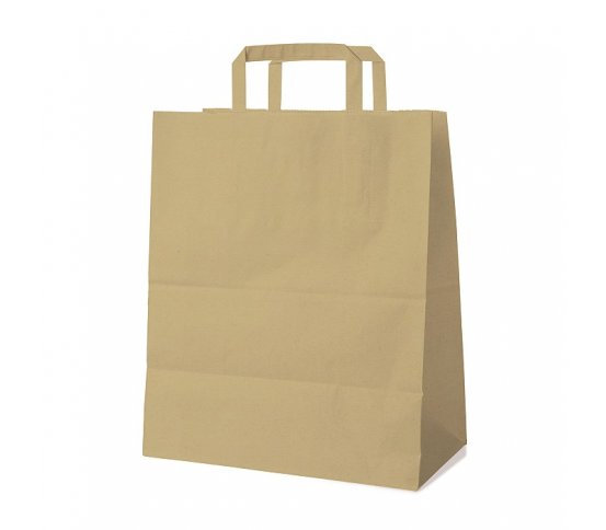 wimex Papírová taška kraft recykl. - 32x16x39cm (250ks)
