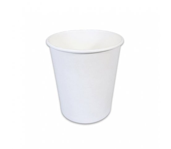 Papírový kelímek bez plastů Bílý 0,2l 80mm (50ks)
