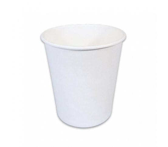 Papírový kelímek bez plastů Bílý 0,3l ⌀80mm (50ks)