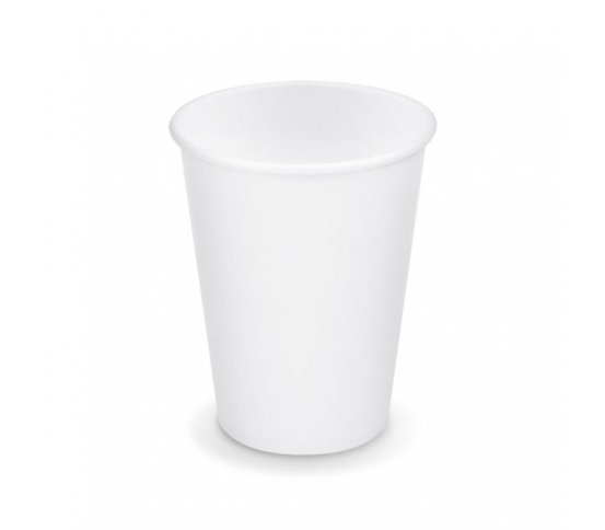 Papírový kelímek bílý 90mm 0,35l L (50ks) latté wimex