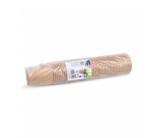 Papírový kelímek kraft 73mm 0,18l S (50ks) wimex 2