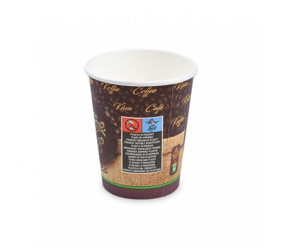 Papírový kelímek na kávu Coffee 62mm 0,08l XS (50ks) potisk
