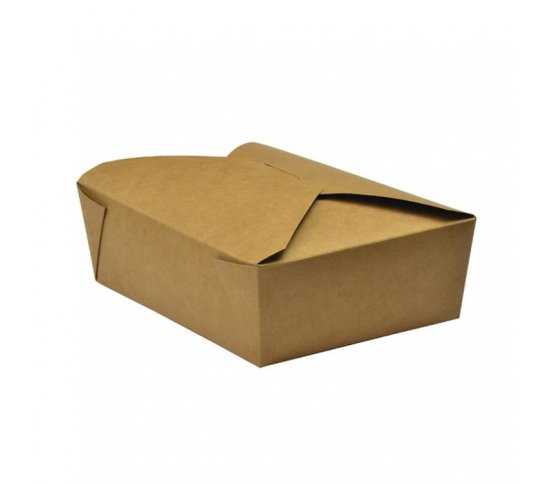 Papírový kraft box 1050ml - 15x12x5cm (150ks)