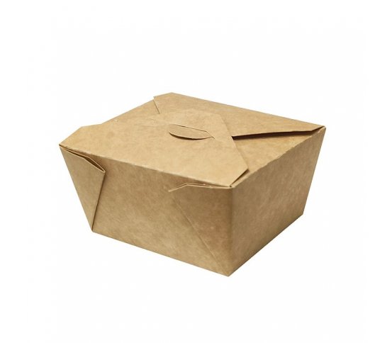 Papírový kraft box 750ml - 12x11x6cm (50ks) Red weed