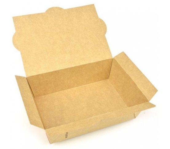 Papírový kraft box na jídlo 1900ml klasik (200ks) krabička na jídlo