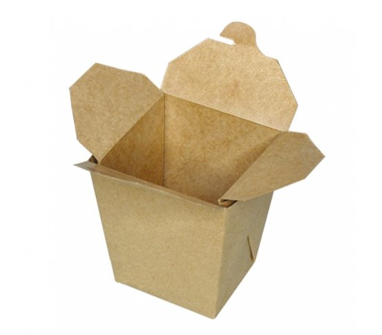 Papírový kraft box na nudle 750ml (40ks)