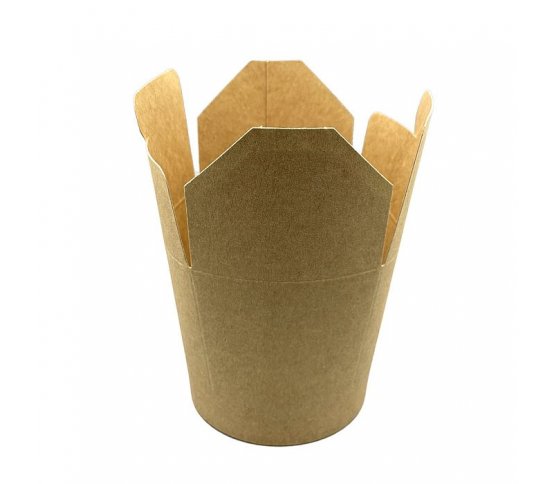 Papírový kraft NOODLE box 800ml (50ks) Hit office