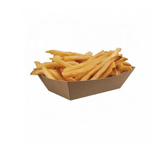 Papírový kraft tácek 12x9x4cm (500ks)