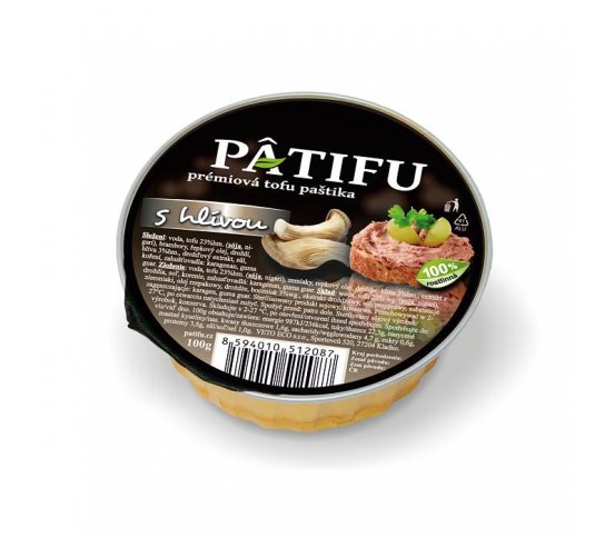 Paštika PATIFU s hlívou 100g VETO ECO