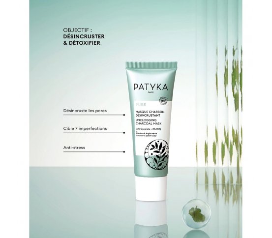 exkluzivní Patyka Uvolňující maska ​​s aktivním uhlím 50ml